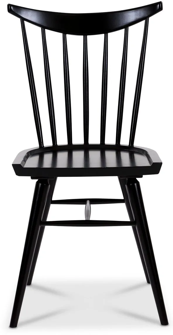 Wasa Pinnstol - Svart - Svart - Products - Möbler - Fåtölj & stolar - Matstol & köksstol