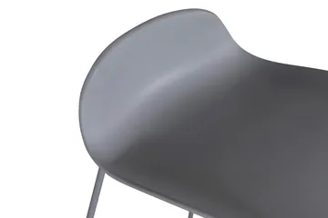 Wave Barstol - Grå/Grå - Products - Möbler - Fåtölj & stolar - Barstol & barpall