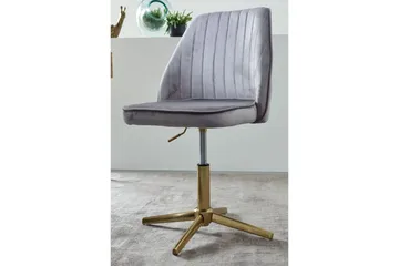 Willowdale Kontorsstol - Grå/Guld - Products - Möbler - Fåtölj & stolar - Kontorsstol & skrivbordsstol