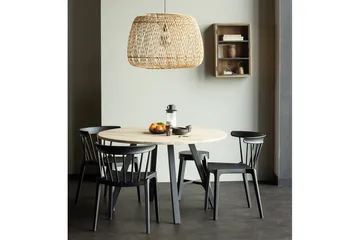 Yamuna Köksstol - Svart - Products - Möbler - Fåtölj & stolar - Pinnstol