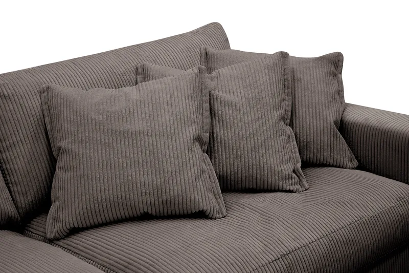 Valencia Extra Djup 5-sits Soffa - Brun - Products - Möbler - Soffa