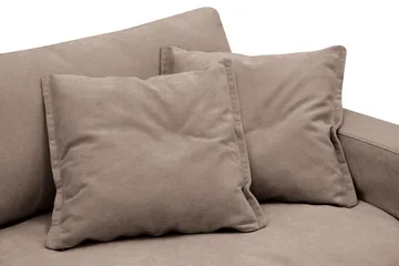Valencia Extra Djup 5-sits Soffa med avtagbar och tvättbar klädsel - Mörkbrun - Products - Möbler - Soffa