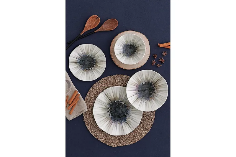 Subatan Tallriksset 24 Delar - Porslin/Flerfärgad - Products - Servering & matlagning - Tallrikar & skålar - Tallrikar set