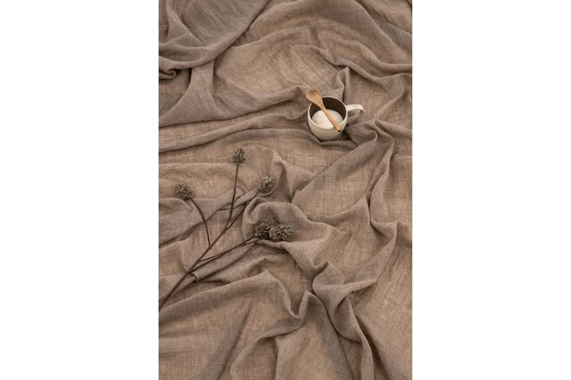 Elena Gardin 135x240 cm - Brun - Products - Textil & mattor - Gardiner - Gardinlängder - Kanallängd