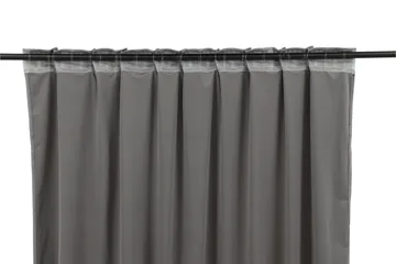 Mary Gardin 135x250 cm - Grå - Products - Textil & mattor - Gardiner - Gardinlängder - Kanallängd