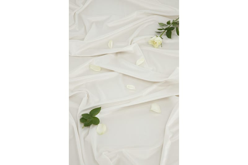 Mary Gardin 135x250 cm - Vit - Products - Textil & mattor - Gardiner - Gardinlängder - Kanallängd