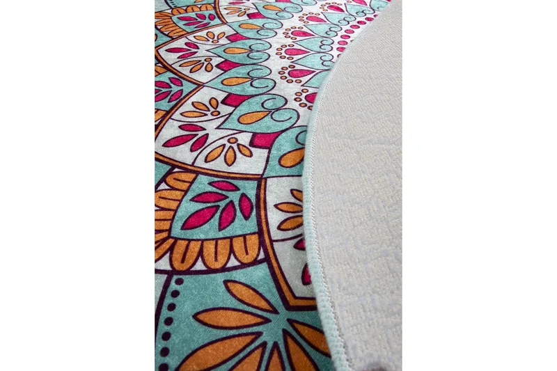 Chilai Home Badmatta 100 Rund - Multi - Products - Textil & mattor - Matta - Badrumsmatta