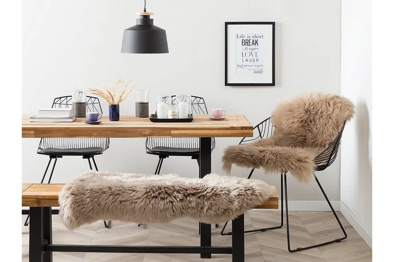 Uluru Fårskinn 65x110 cm, Brun