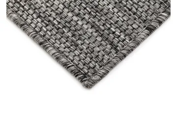 Madrid Square Flatvävd Matta 80x240 - Grå/Svart - Products - Textil & mattor - Matta - Flatvävd matta