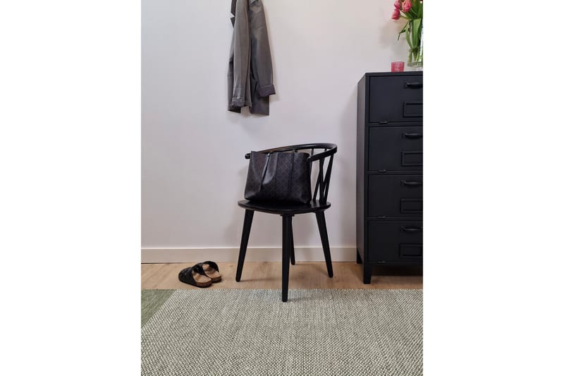 Alva Bomullsmatta 240x240 cm Kvadratisk - Grön - Products - Textil & mattor - Matta - Modern matta - Bomullsmatta