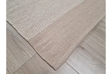 Alva Bomullsmatta 240x340 cm Rektangulär - Sand - Products - Textil & mattor - Matta - Modern matta - Bomullsmatta