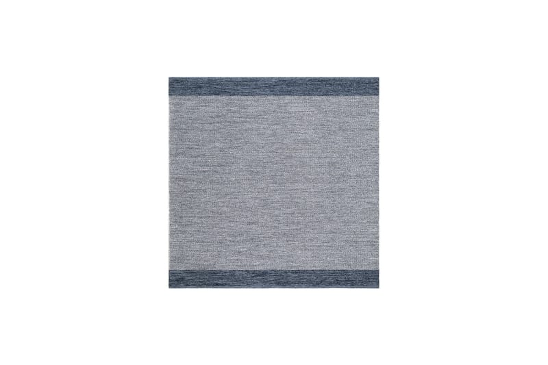 Alva Bomullsmatta 300x300 cm Kvadratisk - Blå - Products - Textil & mattor - Matta - Modern matta - Bomullsmatta