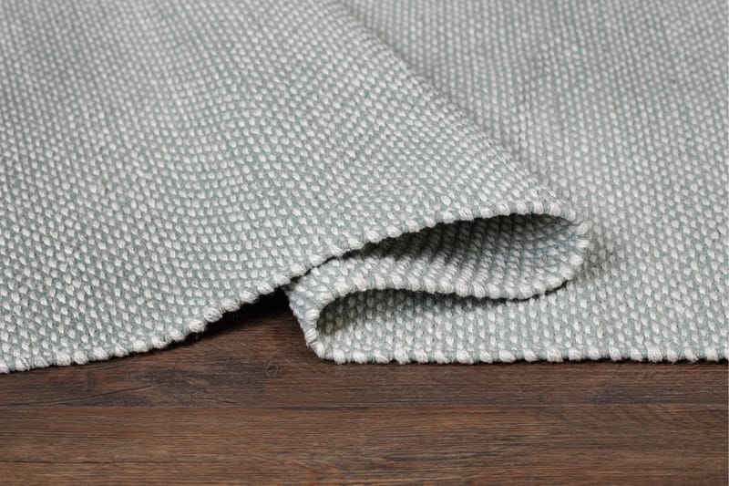 Alva Bomullsmatta 75x280 cm Oval - Ljusgrön - Products - Textil & mattor - Matta - Modern matta - Bomullsmatta