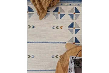 Avesta Ullmatta 240x340 cm Rektangulär - Blå - Products - Textil & mattor - Matta - Modern matta - Ullmatta