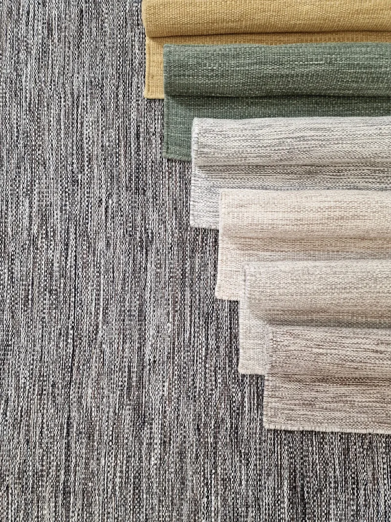 Birka Ullmatta Rund 160 - Silver - Products - Textil & mattor - Matta - Modern matta - Ullmatta