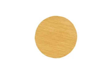 Birka Ullmatta Rund 200 - Ockragul - Products - Textil & mattor - Matta - Modern matta - Ullmatta