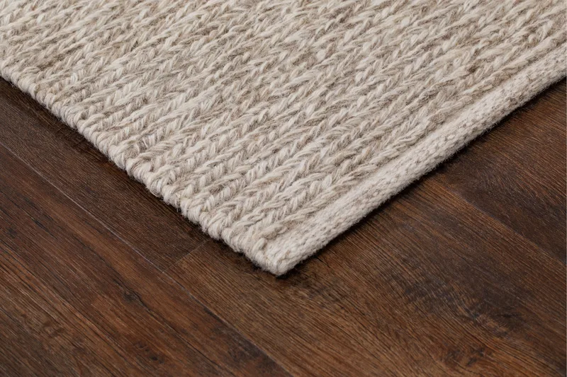 Dalarö Ullmatta 160x230 cm Rektangulär - Beige - Products - Textil & mattor - Matta - Modern matta - Ullmatta