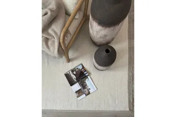 Eden Ullmatta 160x230 cm Rektangulär - Creme - Products - Textil & mattor - Matta - Modern matta - Ullmatta