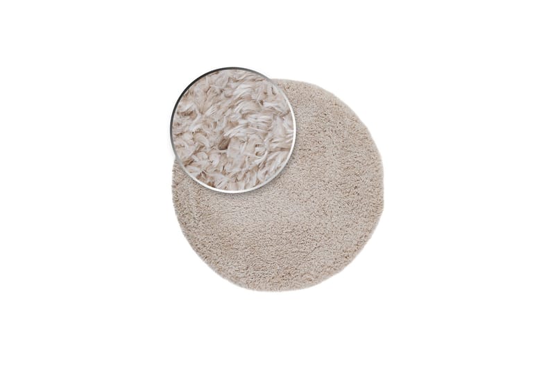 Floki Ryamatta 200 cm Rund - Vit - Products - Textil & mattor - Matta - Modern matta - Ryamatta