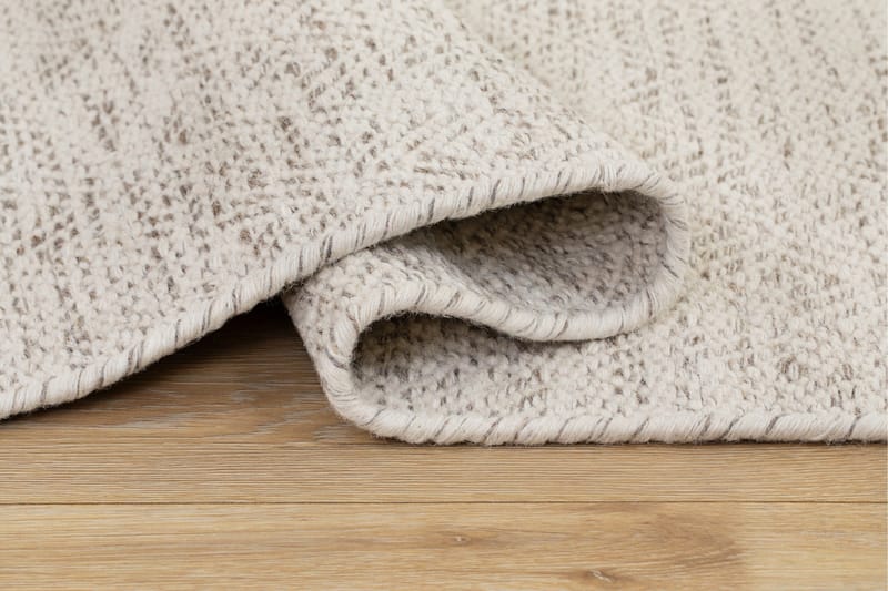 Gåsöga Ullmatta 160x230 cm Rektangulär - Beige - Products - Textil & mattor - Matta - Modern matta - Ullmatta