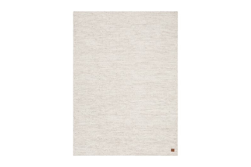 Gåsöga Ullmatta 200x300 cm Rektangulär, Beige