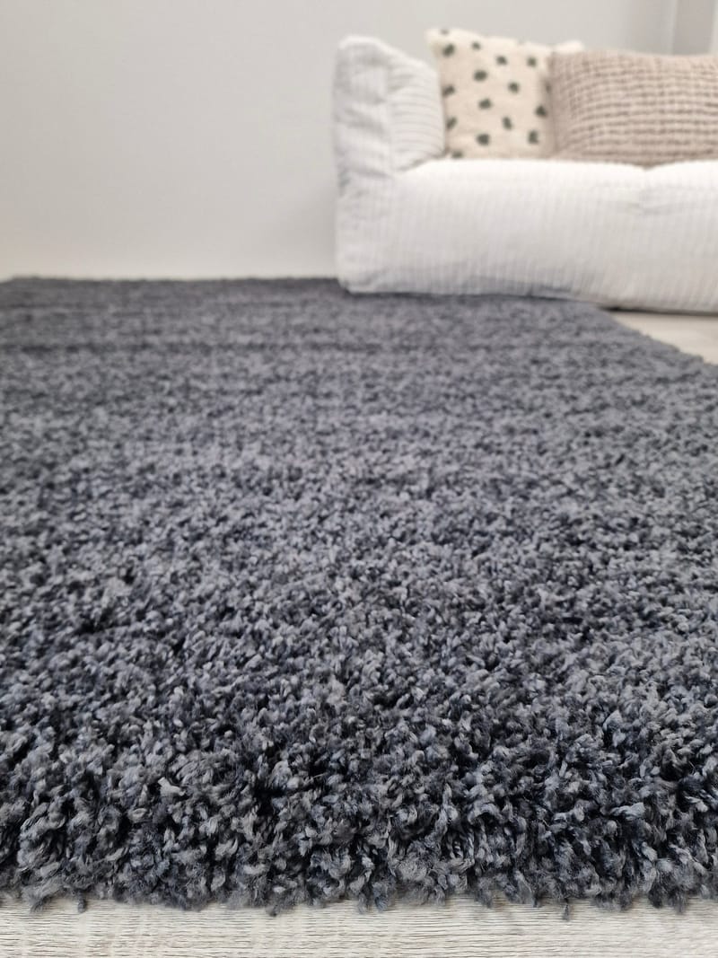 Lounge Ryamatta 200x290 cm Rektangulär - Grafit - Products - Textil & mattor - Matta - Modern matta - Ryamatta