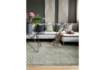 Maskinvävd Matta Genova Zen - 160x230 cm, Grön - Products - Textil & mattor - Matta - Modern matta - Wiltonmatta