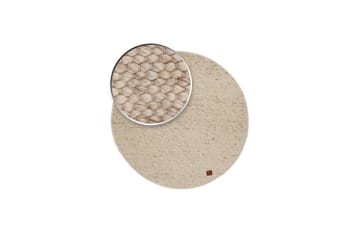 Skagen Ullmatta 240 cm Rund - Naturmelange - Products - Textil & mattor - Matta - Modern matta - Ullmatta
