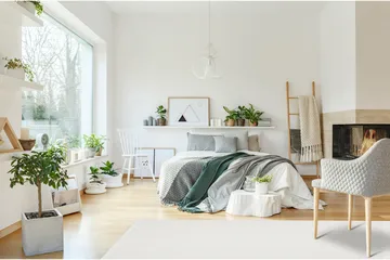 Torsby Ullmatta 160x230 cm Rektangulär - Vit - Products - Textil & mattor - Matta - Modern matta - Ullmatta