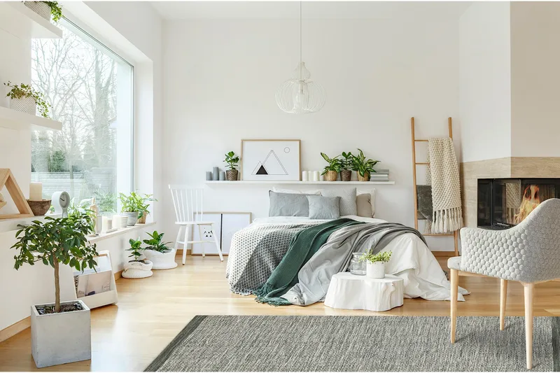 Torsby Ullmatta 200x290 cm Rektangulär - Grön - Products - Textil & mattor - Matta - Modern matta - Ullmatta