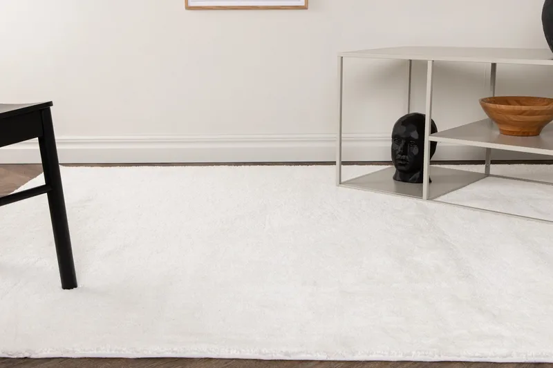 Undra Viskosmatta Rektangulär 170x240 cm - Vit - Products - Textil & mattor - Matta - Modern matta - Viskosmatta & konstsilkesmatta