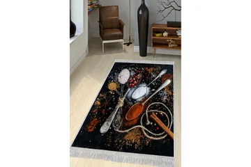 Homefesto Matta 100x200 cm - Multifärgad/Sammet - Products - Textil & mattor - Matta - Orientalisk matta - Persisk matta