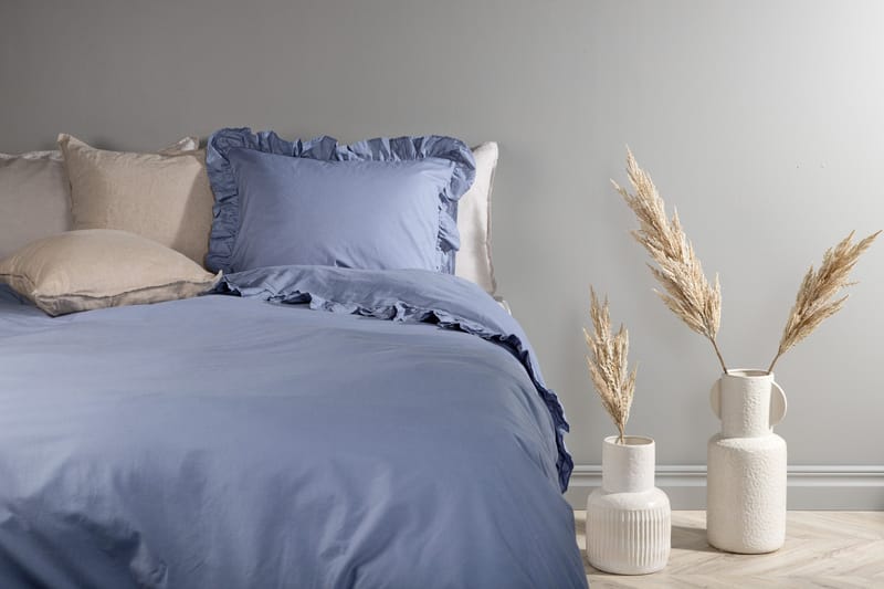 Levi Bäddset 2-Dels 150x200/50x60 cm - Blå - Products - Textil & mattor - Sängkläder - Bäddset & påslakanset - Påslakanset dubbelsäng