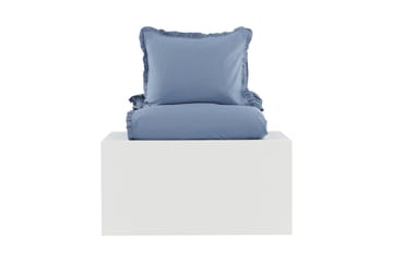 Lias Bäddset 2-Dels 150x200/50x60 cm - Blå - Products - Textil & mattor - Sängkläder - Bäddset & påslakanset - Påslakanset dubbelsäng