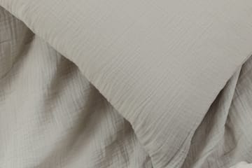 Mila Bäddset 2-Dels 150x200/50x60 cm - Ljusgrå - Products - Textil & mattor - Sängkläder - Bäddset & påslakanset - Påslakanset dubbelsäng
