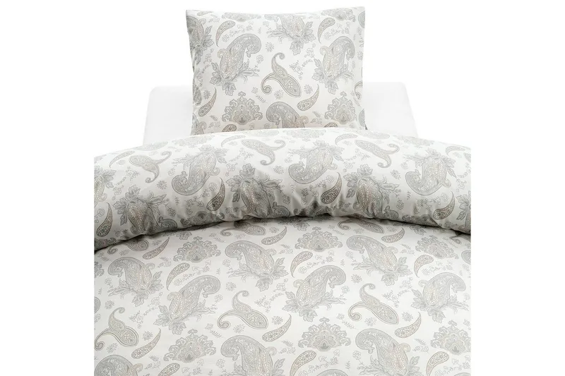 Påslakanset Enkelsäng 2-Dels Tilly, Grå