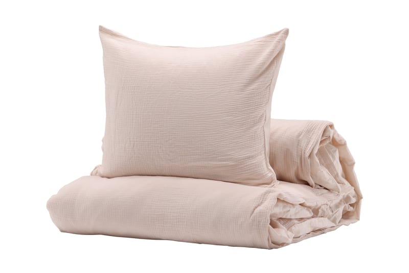 Mila Bedset - Ljusrosa - Products - Textil & mattor - Sängkläder - Bäddset & påslakanset - Påslakanset enkelsäng