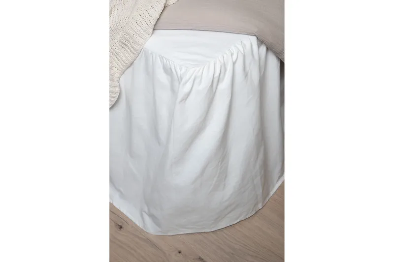 Pixy Sängkappa 120x200 cm - Vit - Products - Textil & mattor - Sängkläder - Sängkappa & kantklädsel - Sängkappa dubbelsäng