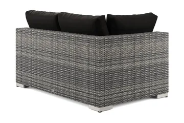 Bahamas Vänstermodul utomhus 140 cm i konstrotting - Grå - Products - Utemöbler & utemiljö - Övrigt utemöbler - Moduler utesoffa