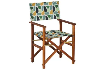 Salve Karmstol Utomhus, Grön/Orange