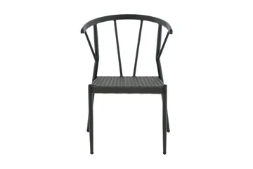 Stina Karmstol Utomhus - Svart - Products - Utemöbler & utemiljö - Balkong & altan - Balkongmöbler - Balkongstol