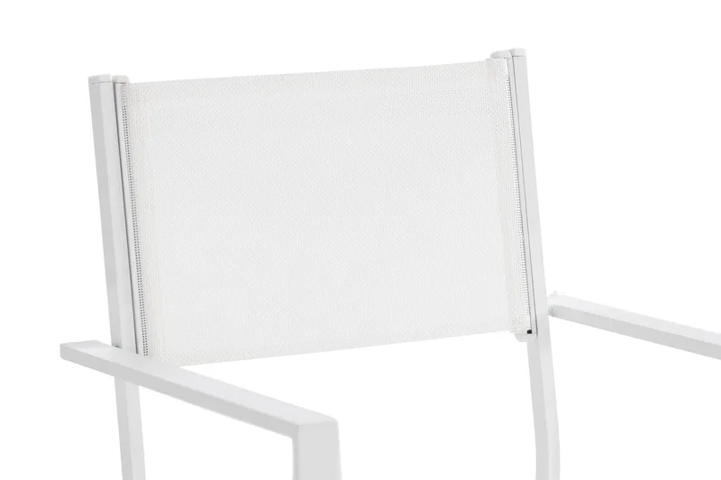 Tunis Stapelstol Utomhus - Vit/Vit - Products - Utemöbler & utemiljö - Balkong & altan - Balkongmöbler - Balkongstol