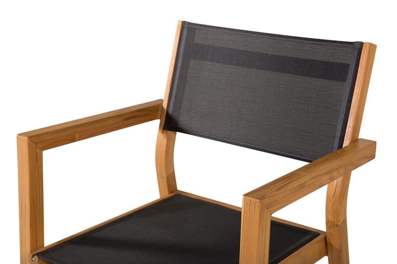 Venice Matstol Utomhus Stapelbar - Svart - Products - Utemöbler & utemiljö - Balkong & altan - Balkongmöbler - Balkongstol