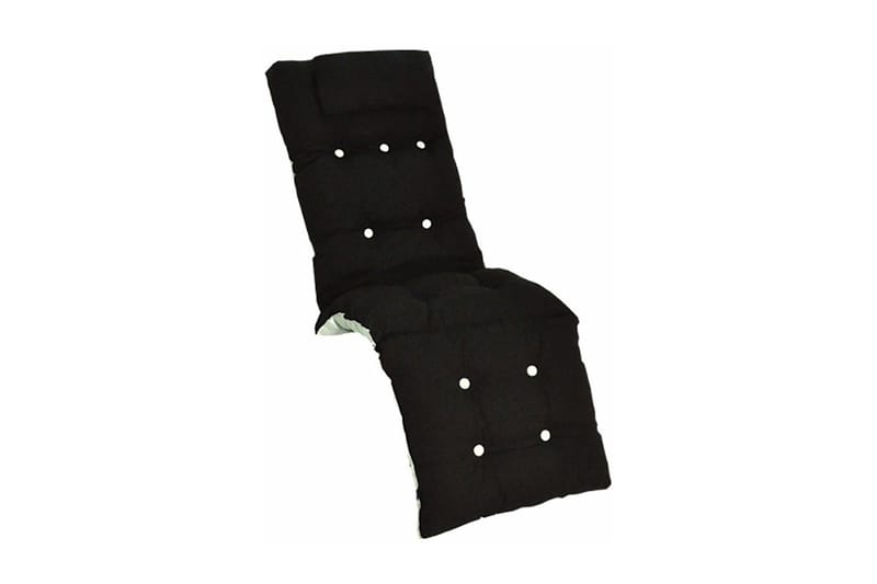 Baden-Baden Flockdyna med nackkudde Fritab Black