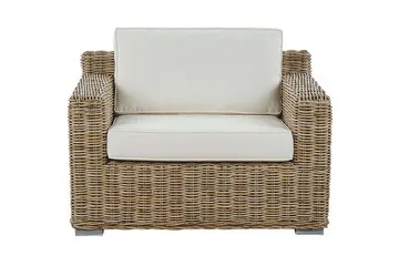 Apriliana Utefåtölj - Konstrotting/Ljusbrun - Products - Utemöbler & utemiljö - Loungemöbler - Loungestol utomhus