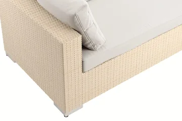 Bahamas utomhus L-soffa höger 7-sits med fåtölj och bord - Beige - Products - Utemöbler & utemiljö - Loungemöbler - Loungeset & loungegrupp