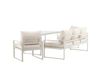 Catania Soffgrupp Utomhus 5-sits - Beige - Products - Utemöbler & utemiljö - Loungemöbler - Loungeset & loungegrupp