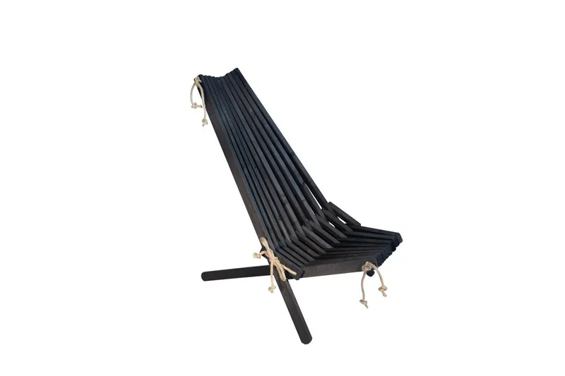 Ecochair EcoFurn Al Svart Oljad, Al Svart Oljad