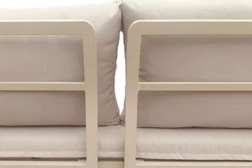 Lainelle 4-sits Soffgrupp för altan och terrass med beige dynor - Beige - Products - Utemöbler & utemiljö - Loungemöbler - Loungeset & loungegrupp