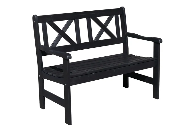 Olivo 2-sits Utesoffa, Kaffesvart